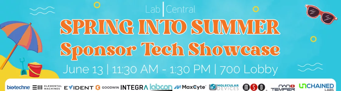 Sponsor Tech Showcase Spring into Summer Website 1120 x 325 px